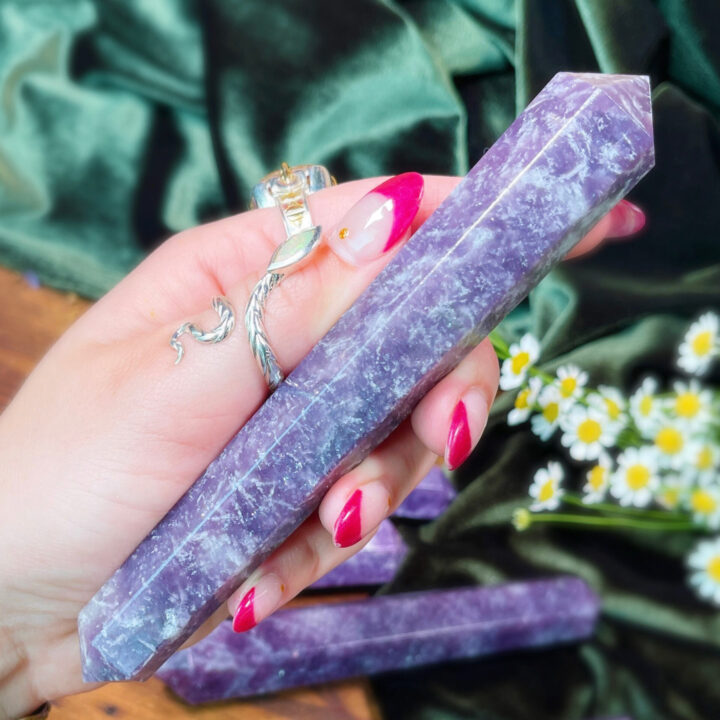 Emotional Healing Lepidolite Vogel