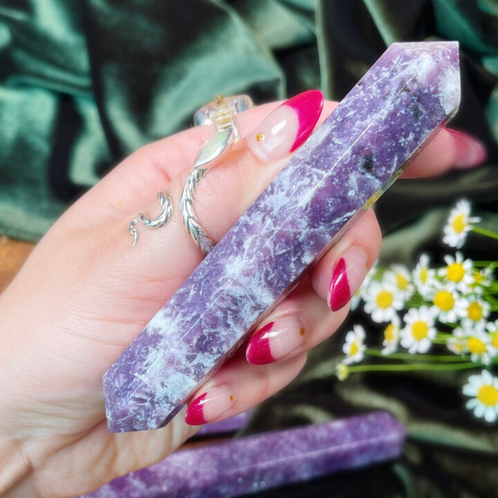 Emotional Healing Lepidolite Vogel