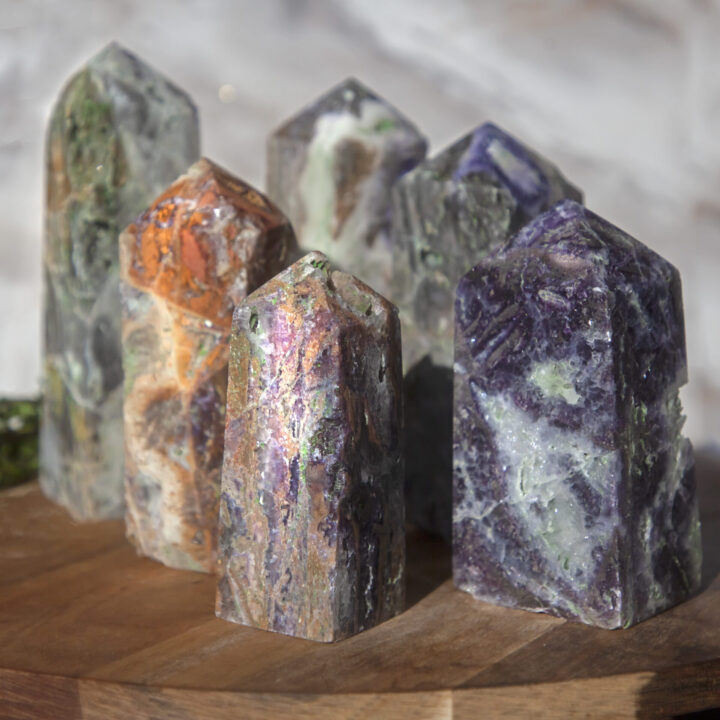 Jumbo Sphalerite and Fluorite Obelisk