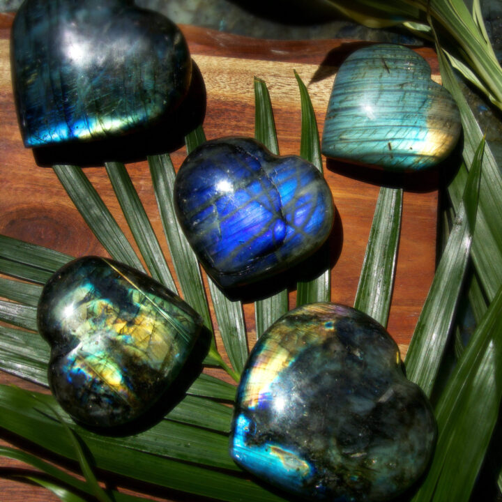 Labradorite Visioning Heart