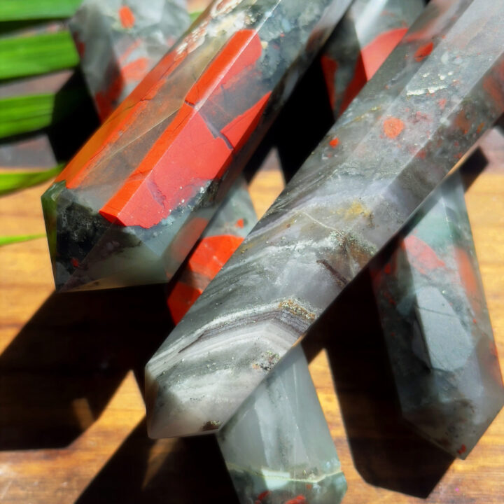 Master Healing African Bloodstone Vogel Misfit Mineral