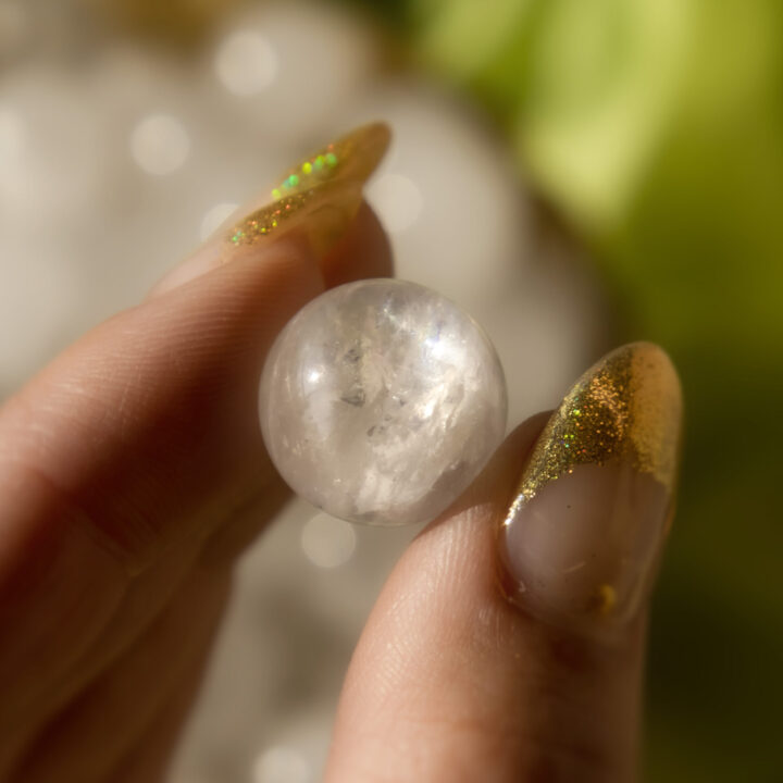 Mini Clear Quartz Amplification Sphere