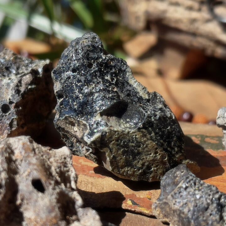 Natural Black Obsidian from Pakistan