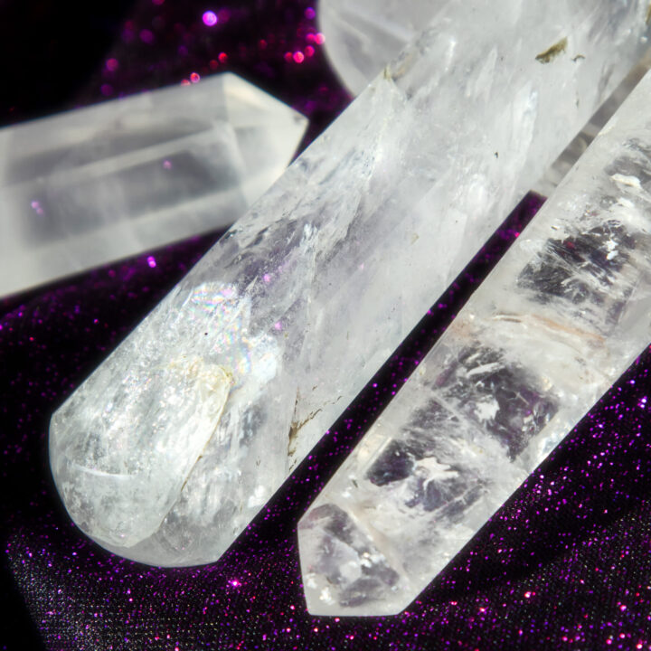 Amplified Healing Clear Quartz Massage Wand