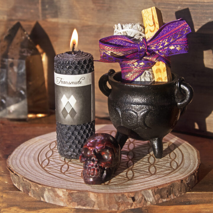 Healing and Protection Cauldron Smudge Set