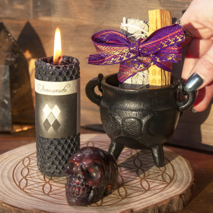 Healing and Protection Cauldron Smudge Set