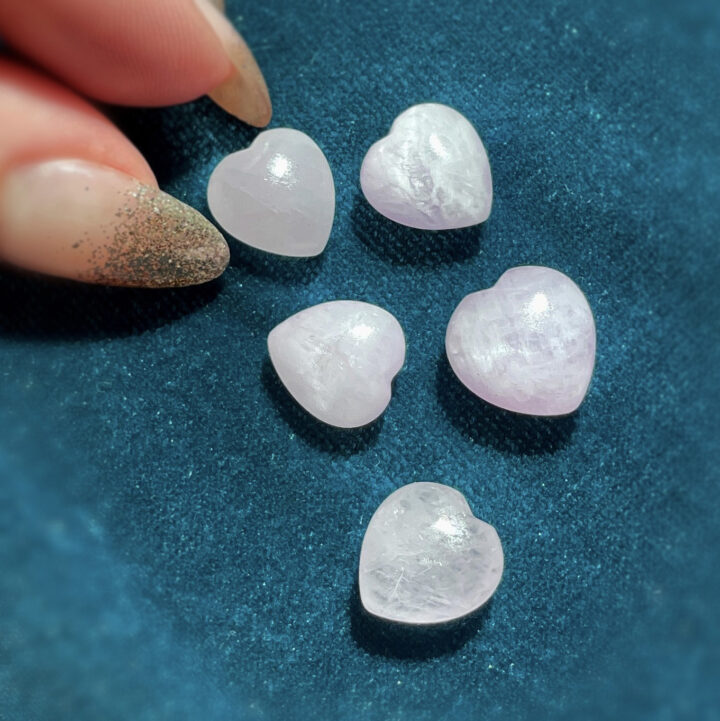 Kunzite Mini Heart