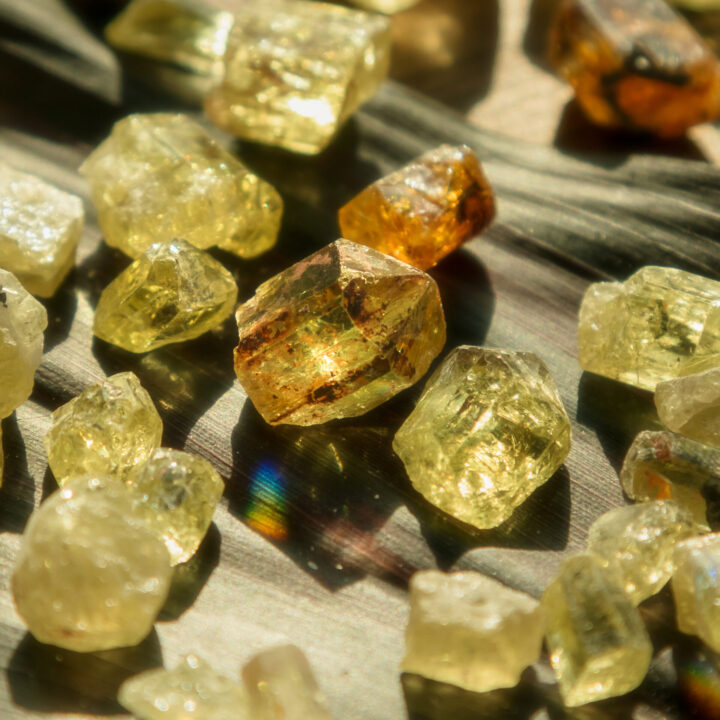 Natural Yellow Apatite