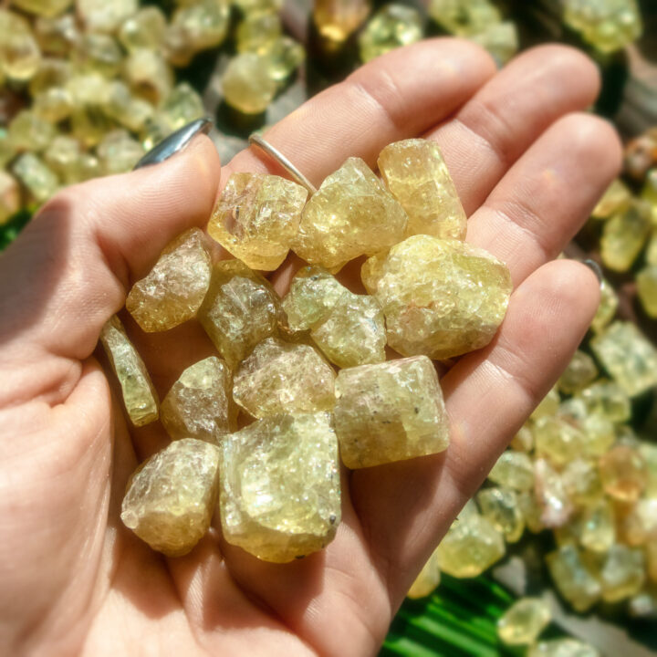 Natural Yellow Apatite