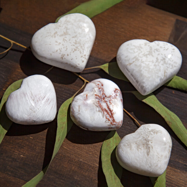 Scolecite Lineage Healing Heart