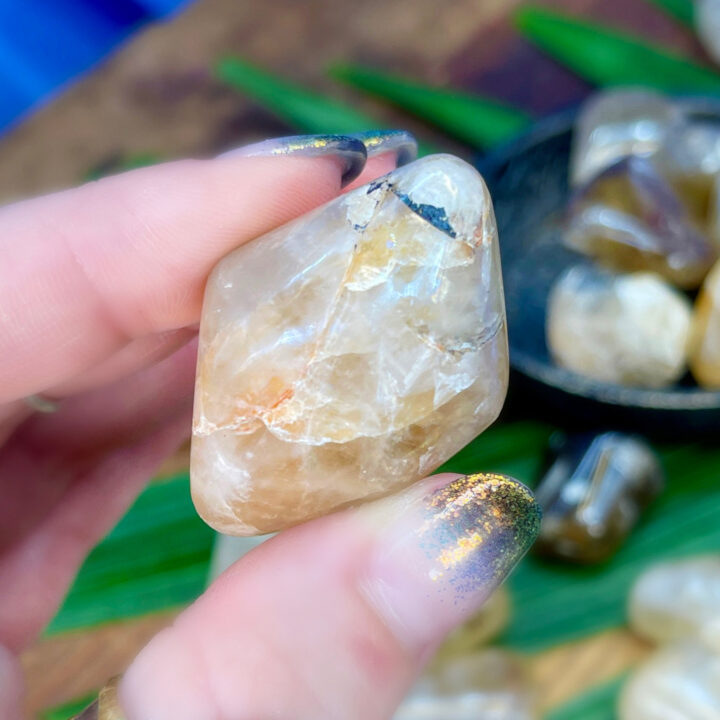 Tumbled Indian Citrine