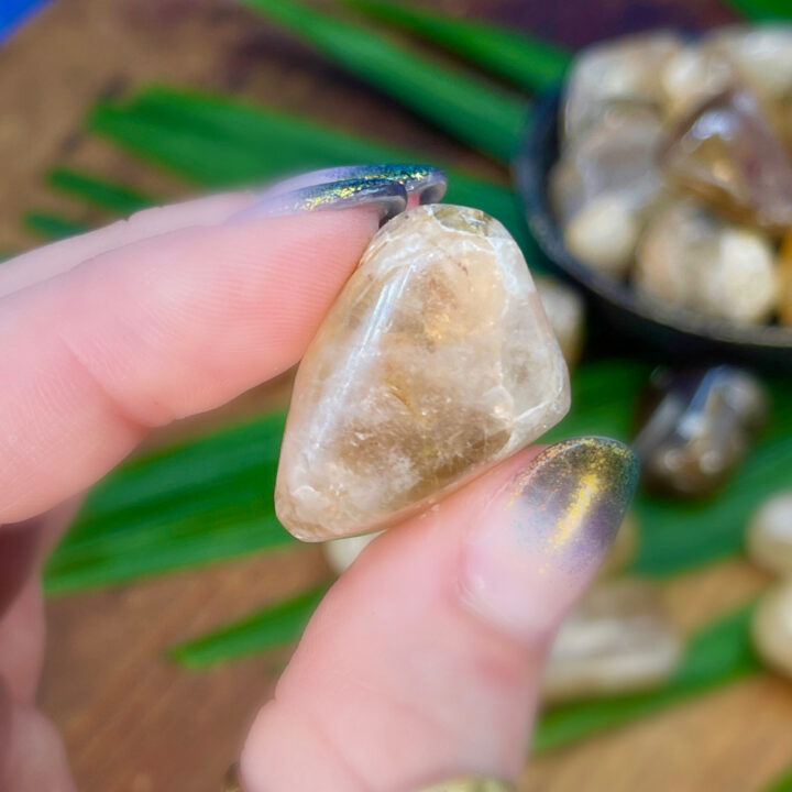 Tumbled Indian Citrine