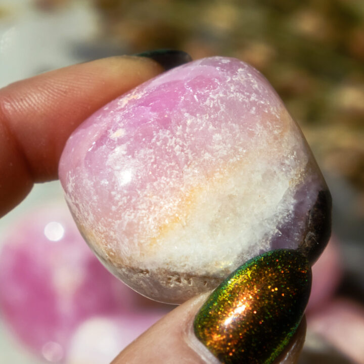 Tumbled Pink Aragonite