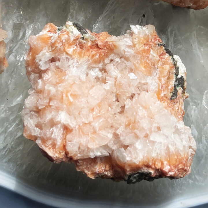 Wisdom of Atlantis Red Heulandite with Stilbite