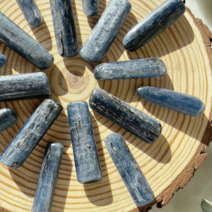 A-Grade Tumbled Blue Kyanite