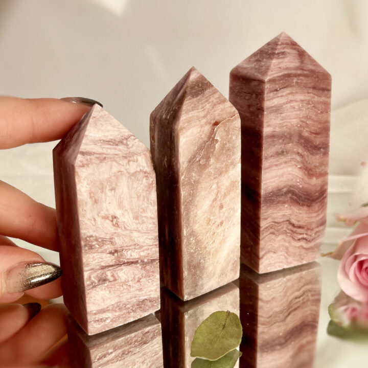 Inspired by Love Rose Muscovite Obelisk