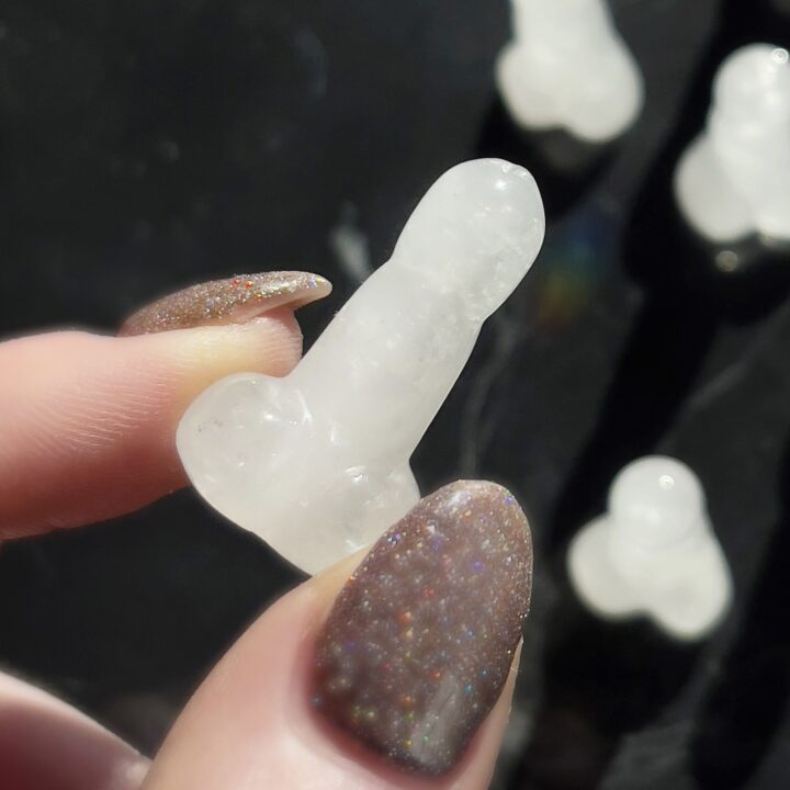 Divine Masculine Clear Quartz Mini Pimmel