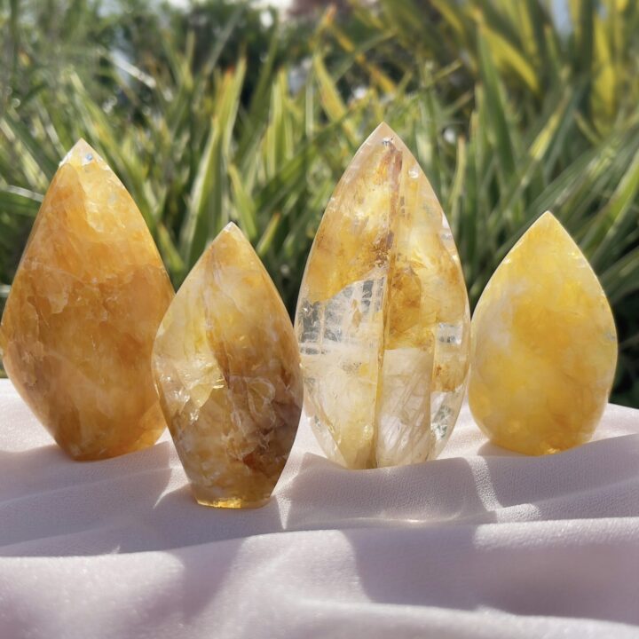 Golden Healer Quartz Flame