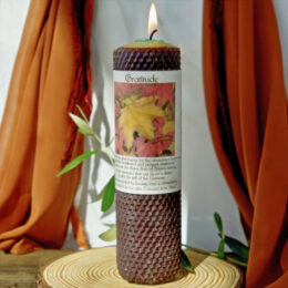 Gratitude Beeswax Intention Candle