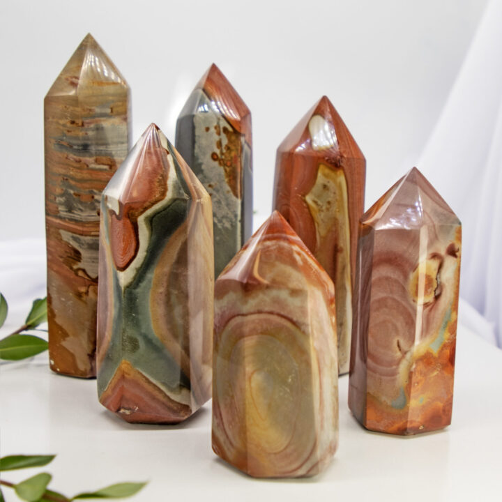 Happiness and Peace Polychrome Jasper Generator