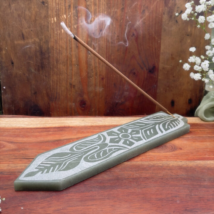 Jadeite Prosperity Incense Holder