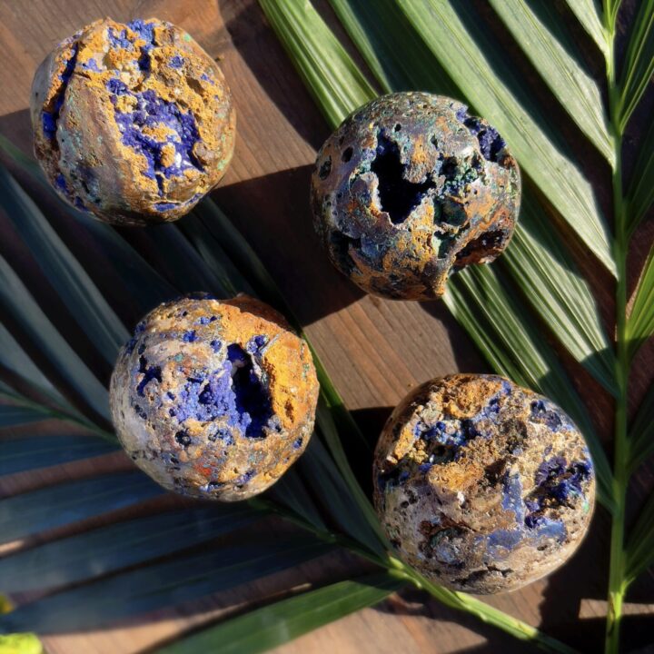 Psychic Mastery Azurite Sphere