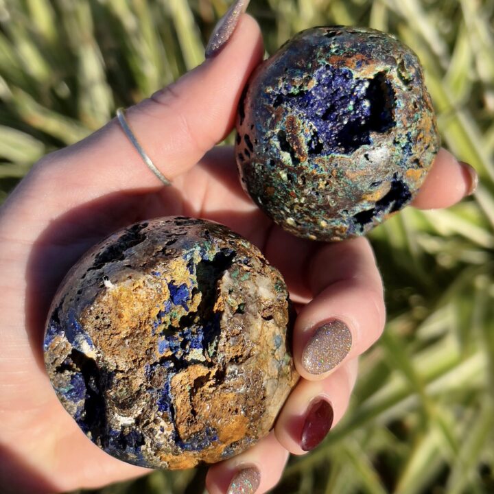 Psychic Mastery Azurite Sphere