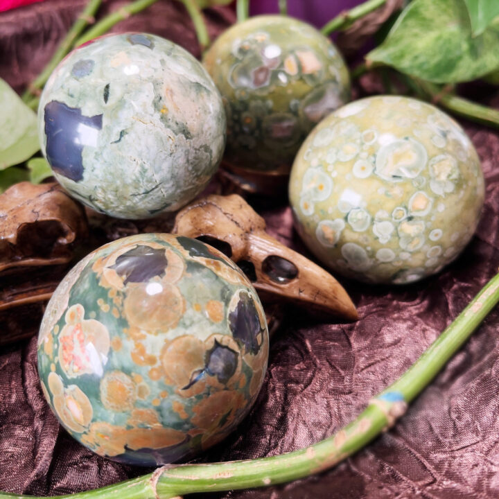 Rainforest Jasper Wishing Sphere