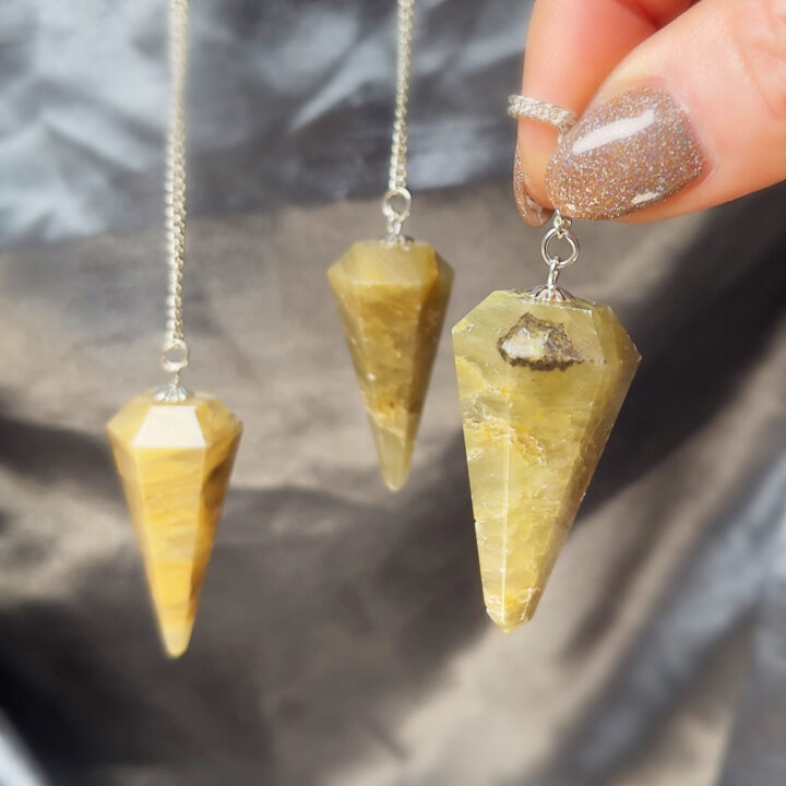 Unveil Your Gifts Chrysoberyl Pendulum