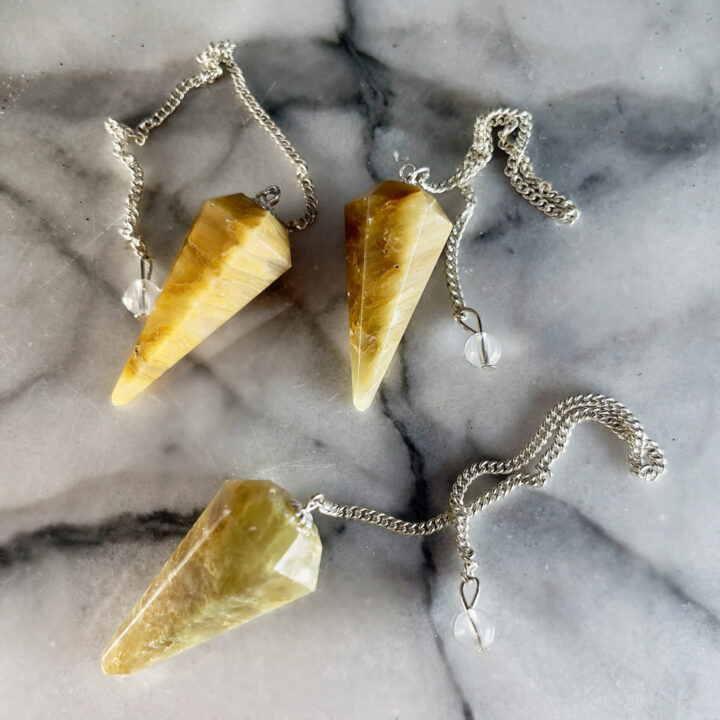 Unveil Your Gifts Chrysoberyl Pendulum