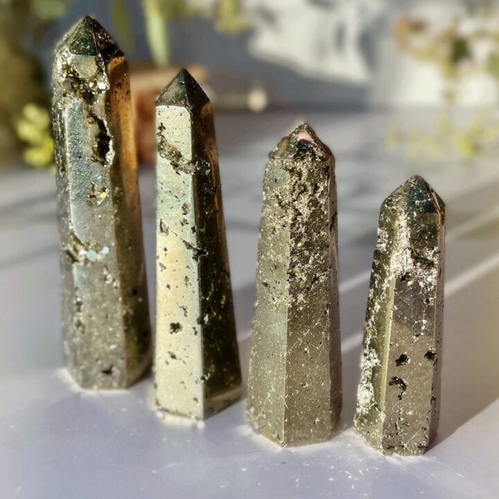 Druzy Pyrite Solar Plexus Generator