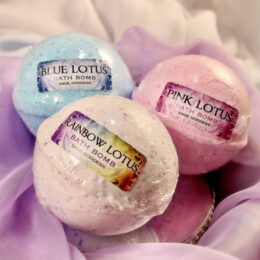 Lotus Bath Bomb Trio