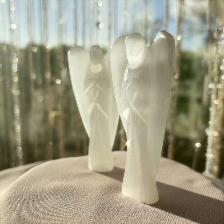 Selenite Angel of Purification