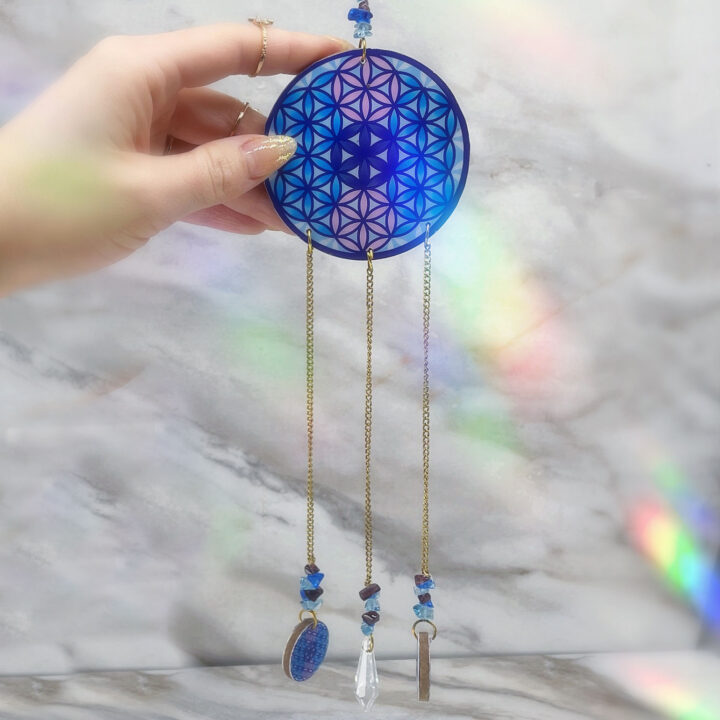 Flower of Life Suncatcher