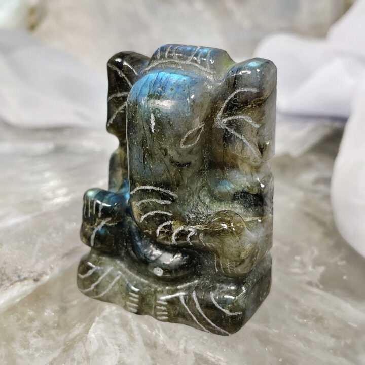 Labradorite Path Clearing Ganesha