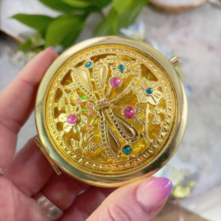 Transform Yourself Dragonfly Pocket Mirror