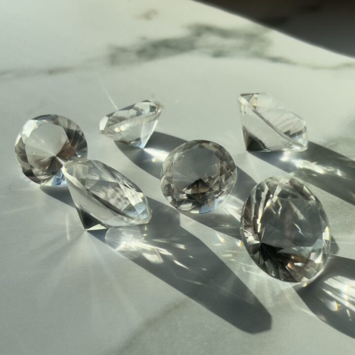 Clear Quartz Diamond