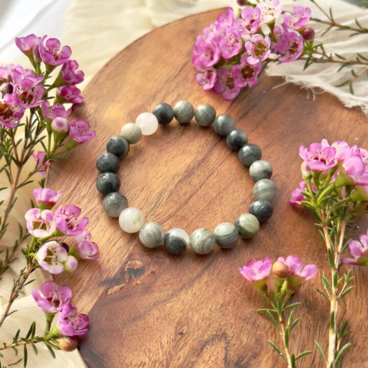 Actinolite Psychic Protection Bracelet