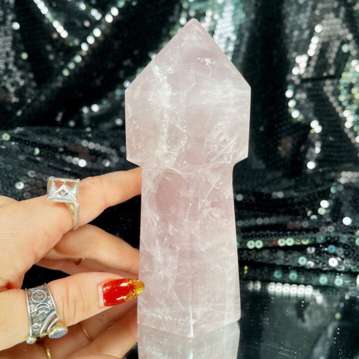 Rose Quartz Scepter