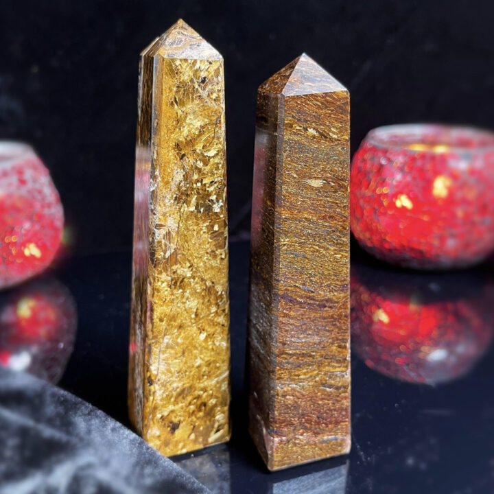 Bronzite Releasing Obelisk