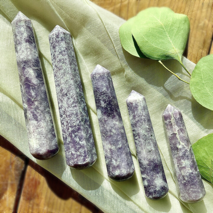 Lepidolite Calming Massage Wand