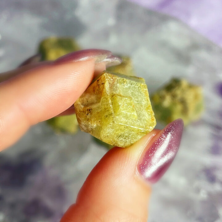 Natural Green Grossular Garnet