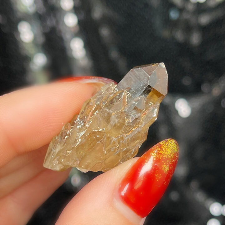 Natural Kundalini Citrine Point