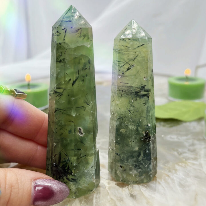 Prehnite with Epidote Heal the Healer Generator