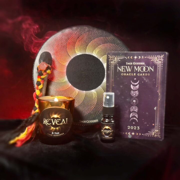 Solar Eclipse Aries New Moon Set