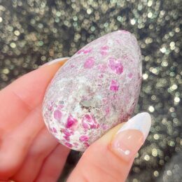 Ruby In Biotite Egg