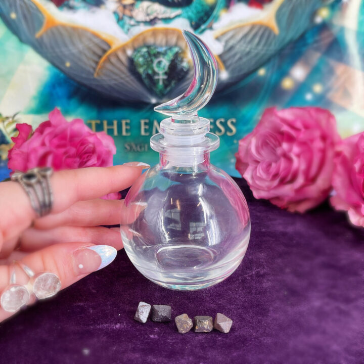 Crescent Moon Intention Bottle