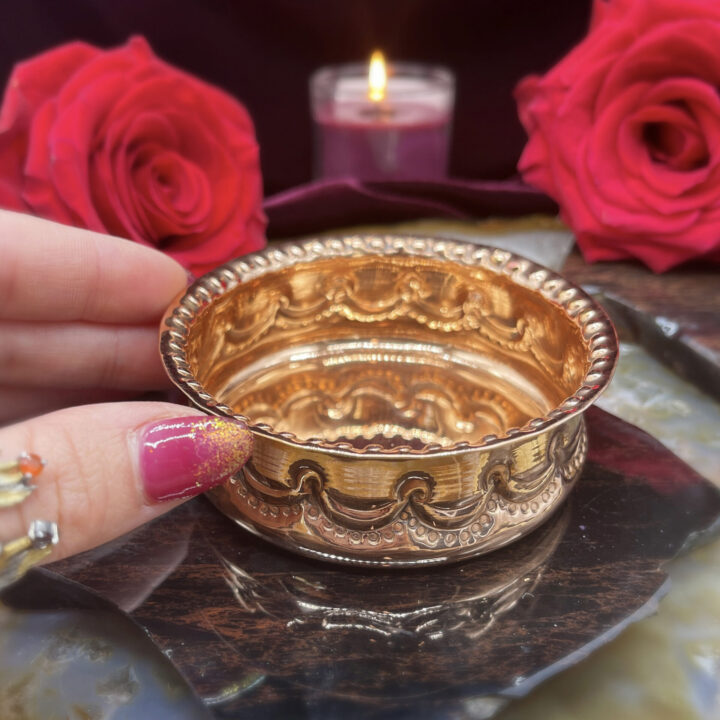 Copper Offering Bowl