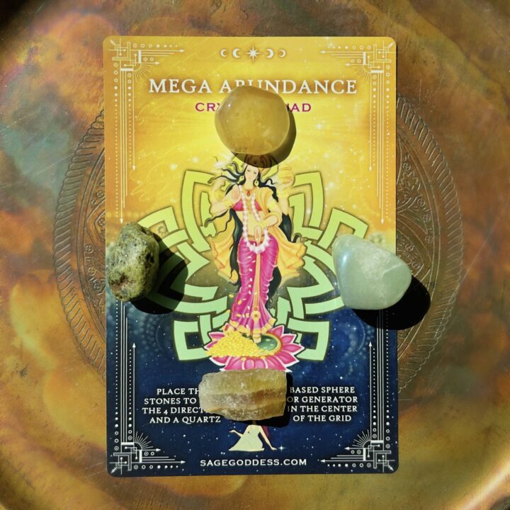 Mega Abundance Crystal Quad