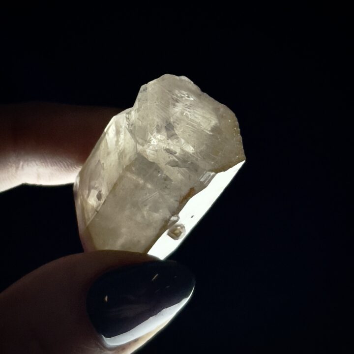 Quartz After Trapiche Ametrine Point